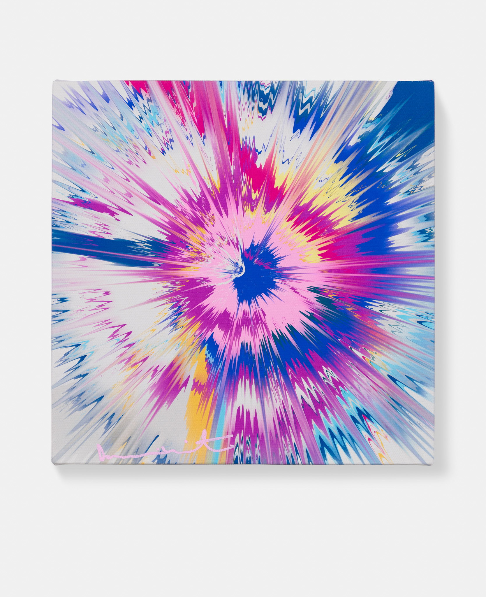 Beautiful, Ever Kinder, Half Self-Denying, Humble And Innocent Vapor Painting image #1 main image