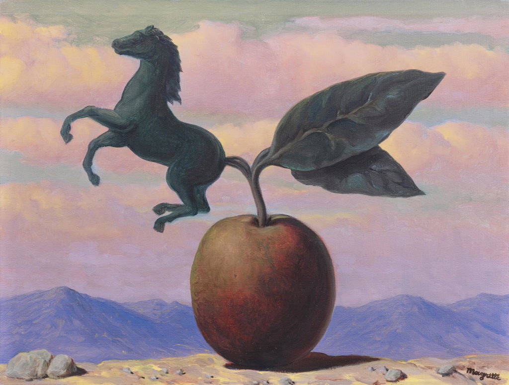 Morceaux Choisis by Rene Magritte estimated at $5.62m (low) to $7.86m (high). Image courtesy of Sotheby's