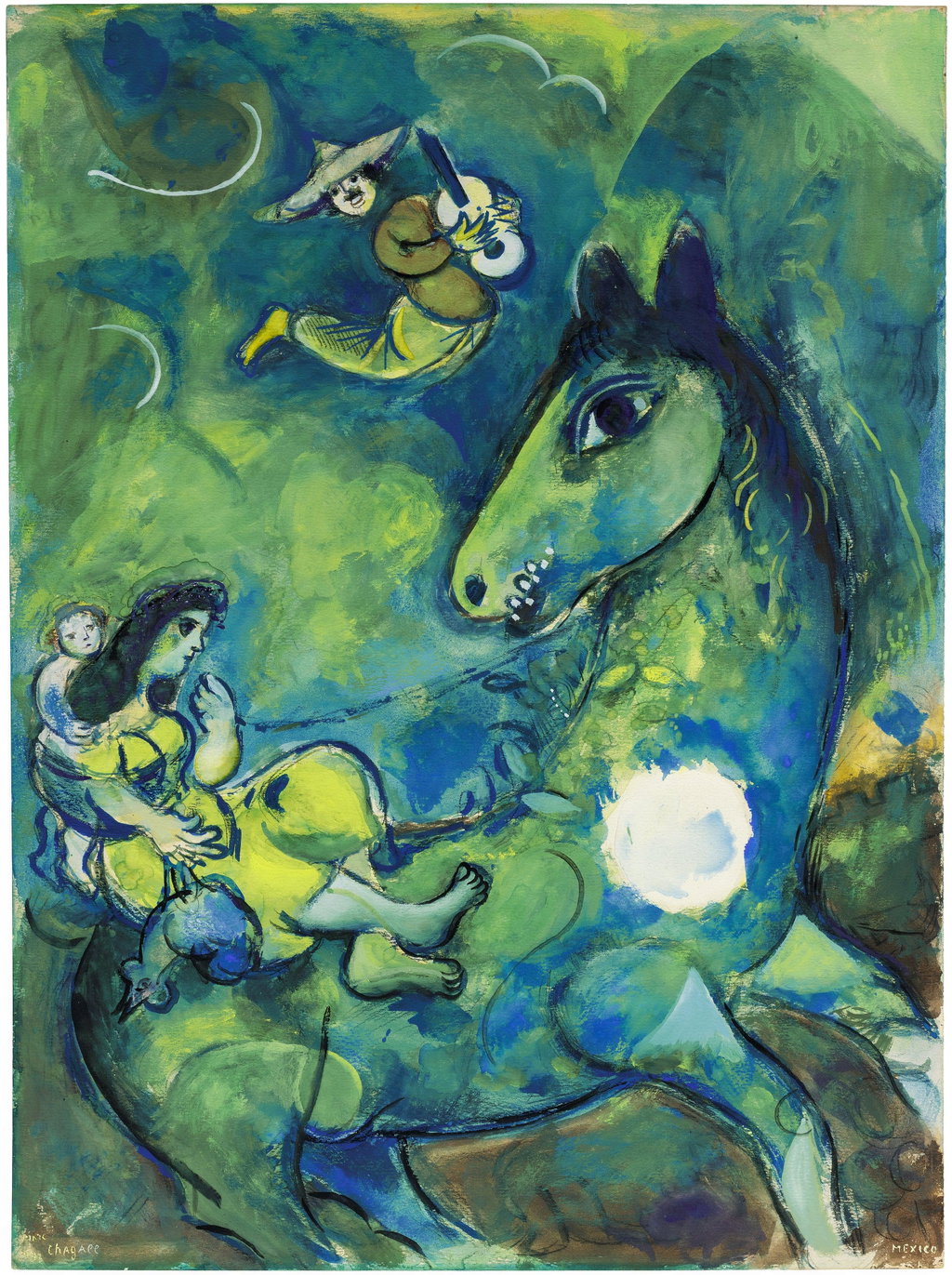 Le cheval à la lune. Image courtesy of Phillips