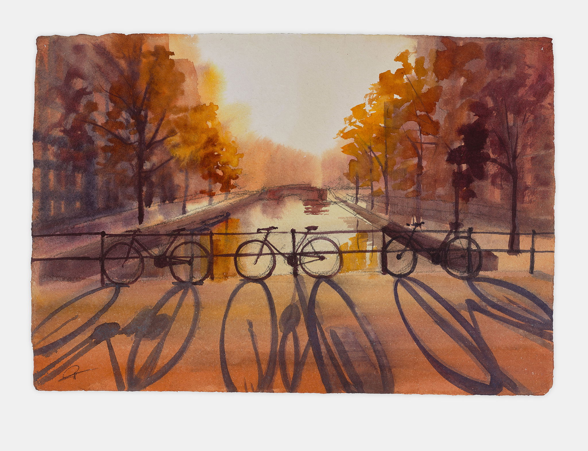 Bicycles at Dusk 1 main image