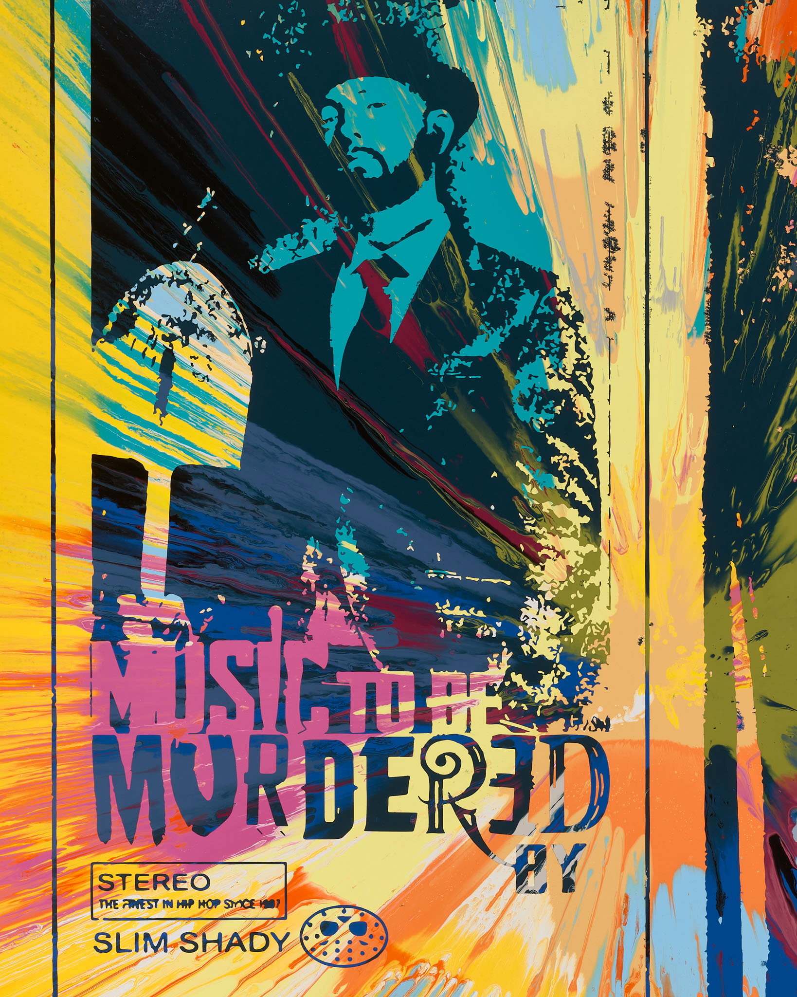 Beautiful, Eminem, Music to Be Murdered by Painting 2