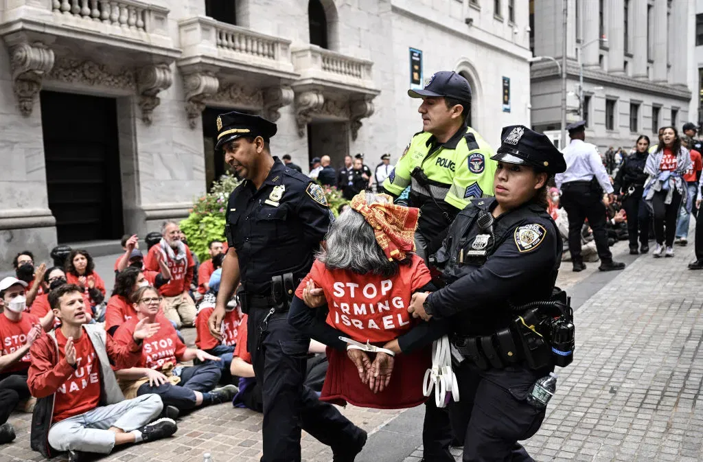 Nan Goldin, Molly Crabapple Arrested at Pro-Palestine Protest at New York Stock Exchange