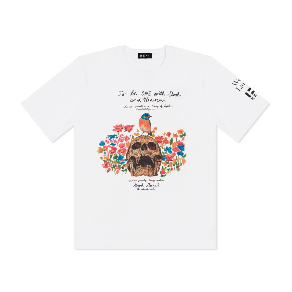 To be ONE with God and Heaven. T-Shirt (white) image #1 main image