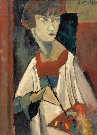 Autoportrait (Undated). Sold for $38,800 in 2008. Image courtesy of Camard Associes