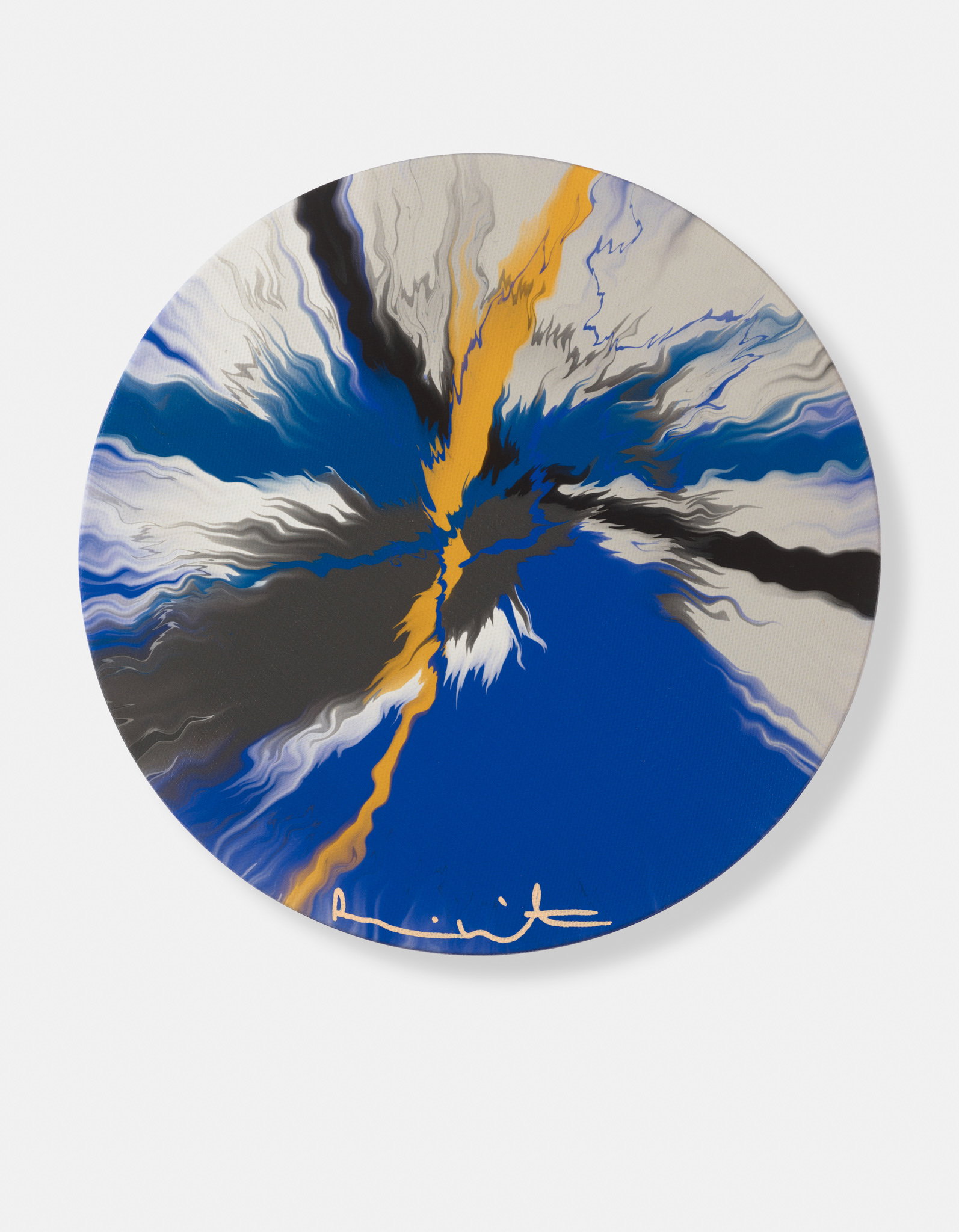Beautiful, Absolutely Clear, Inextricably Mixed Bursting River Painting image #1 main image