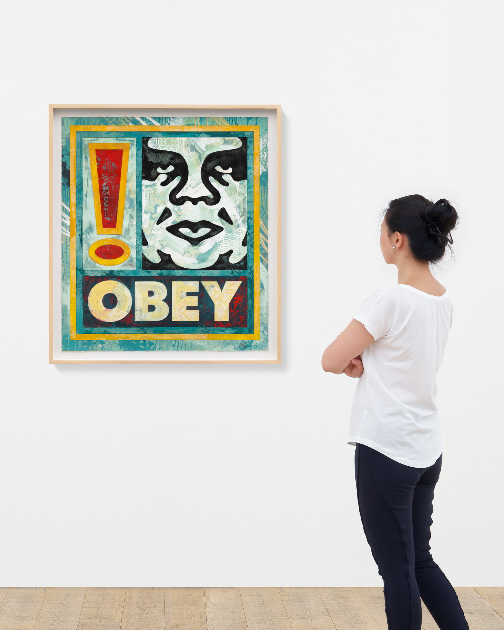 Damaged Exclamation OBEY scale image