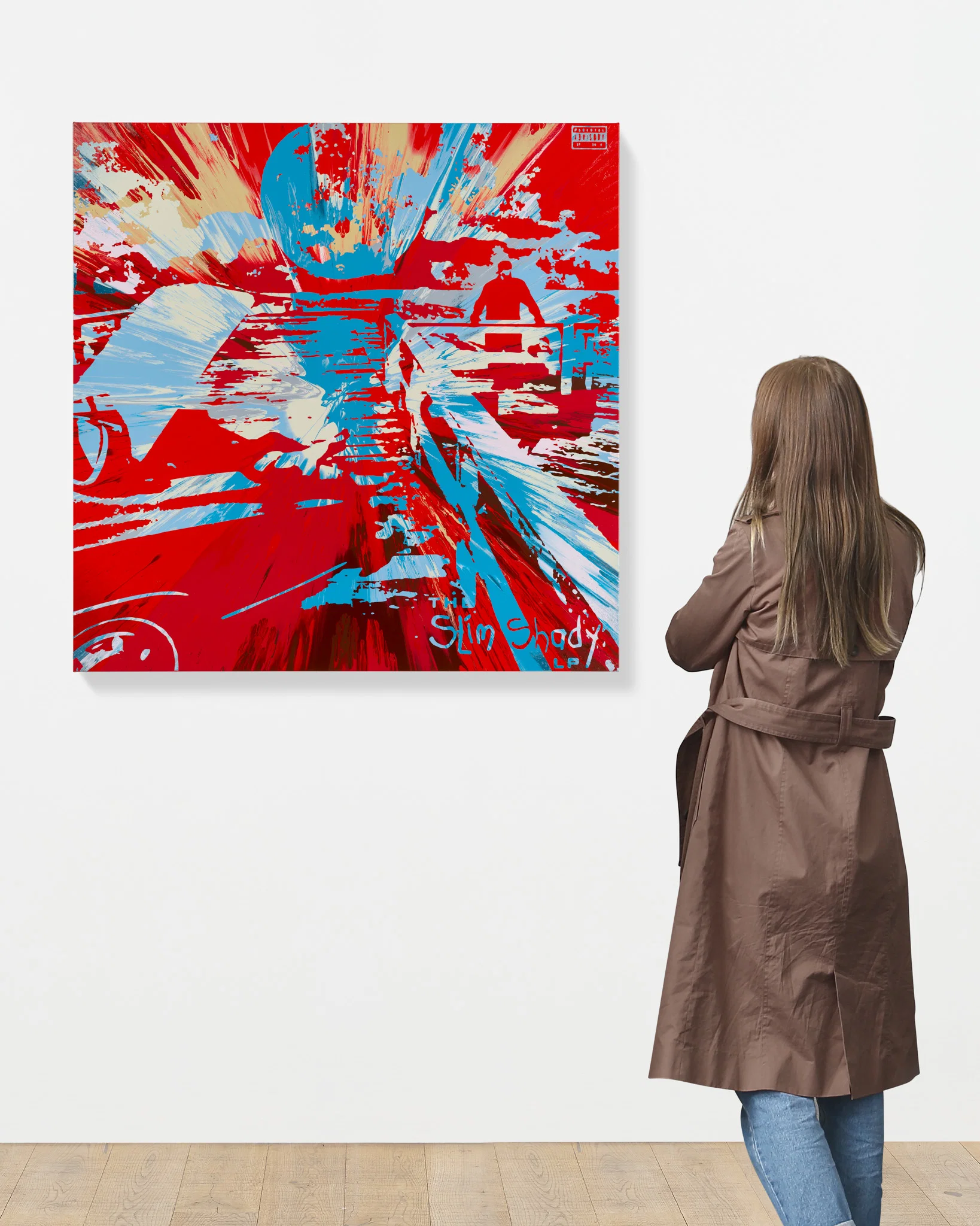 Beautiful Slim Shady Painting scale image