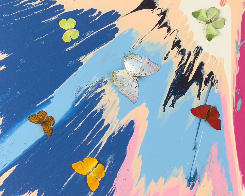 Beautiful Adore, Cherish, Admire Painting (with Butterflies) 4
