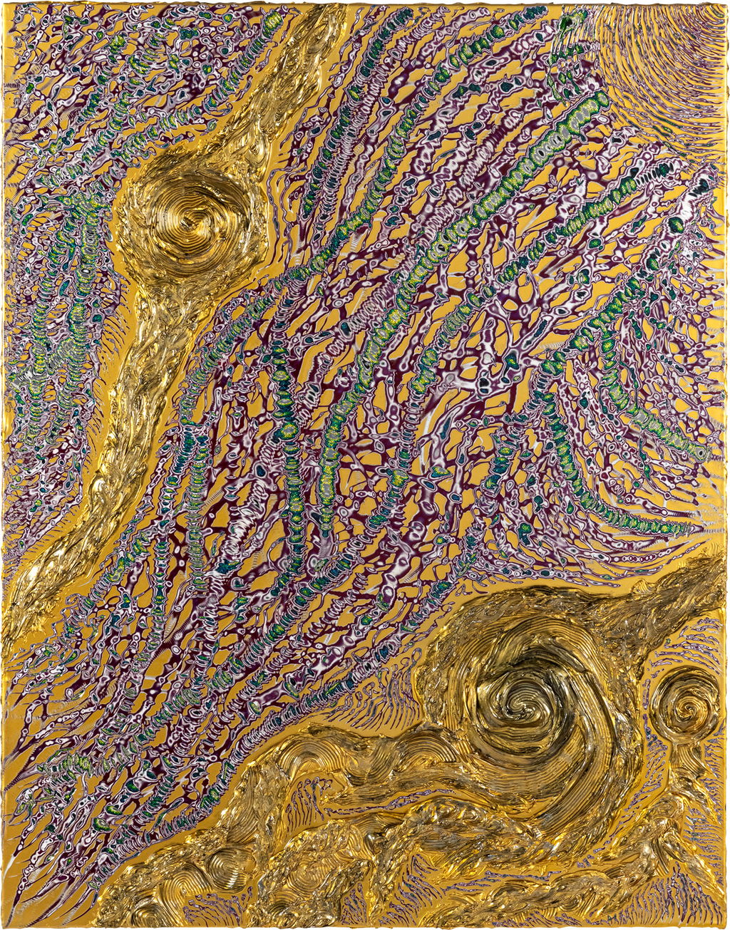 UNDULATION : Dragon Golden Dragon by Kuwai Hana sold for $138,800.
Image courtesy of Phillips