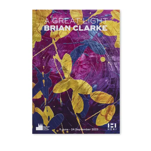 Brian Clarke Poster - Glossy Glass Panels 15 