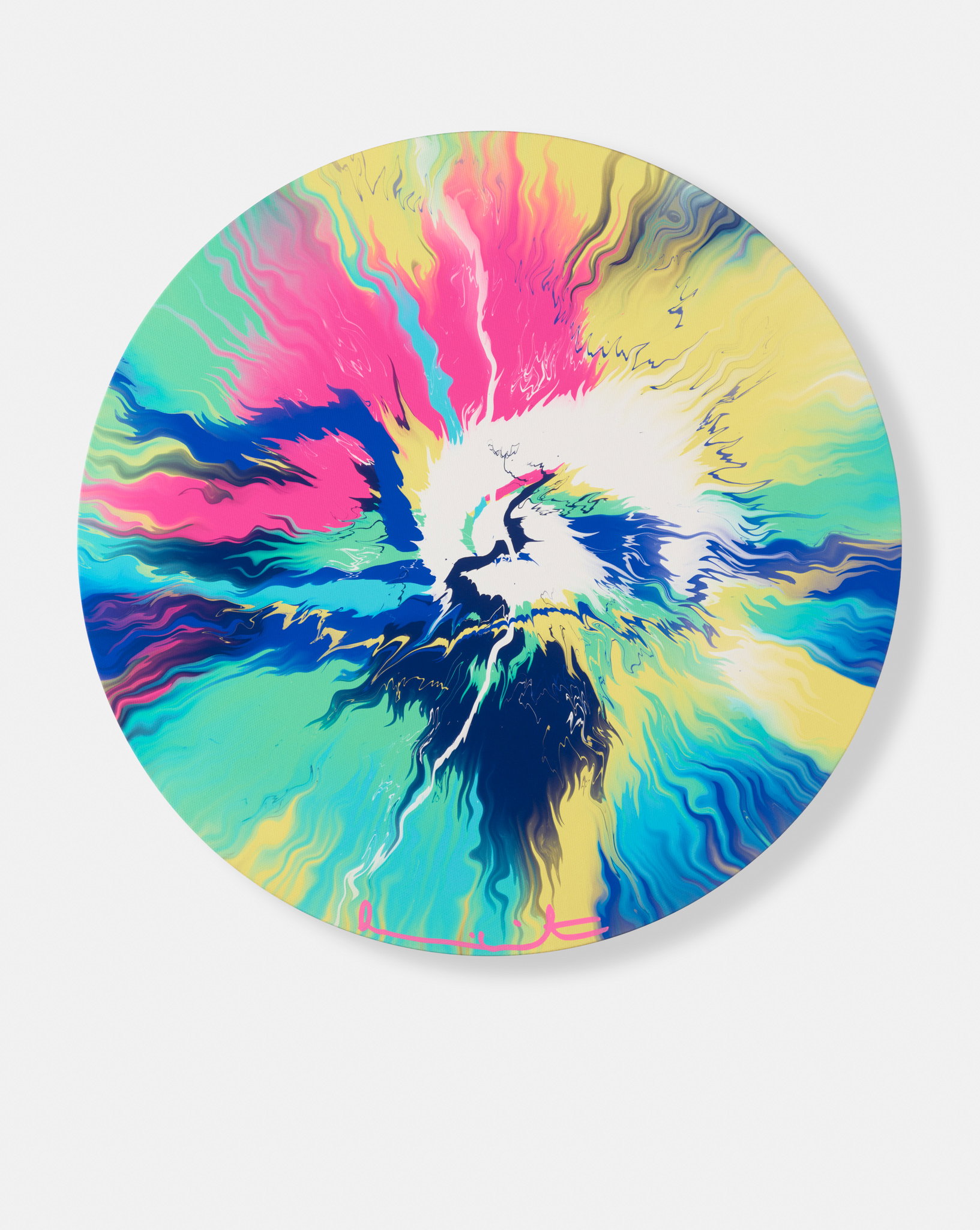 Beautiful, Rather Brilliant, Most Frugal, Impetuous But Delightful, Sweetly Expressed Bursting River Painting image #1 main image