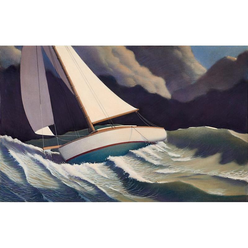 The Wreck of the Zephyr. Image courtesy of Rago Arts & Auction Center