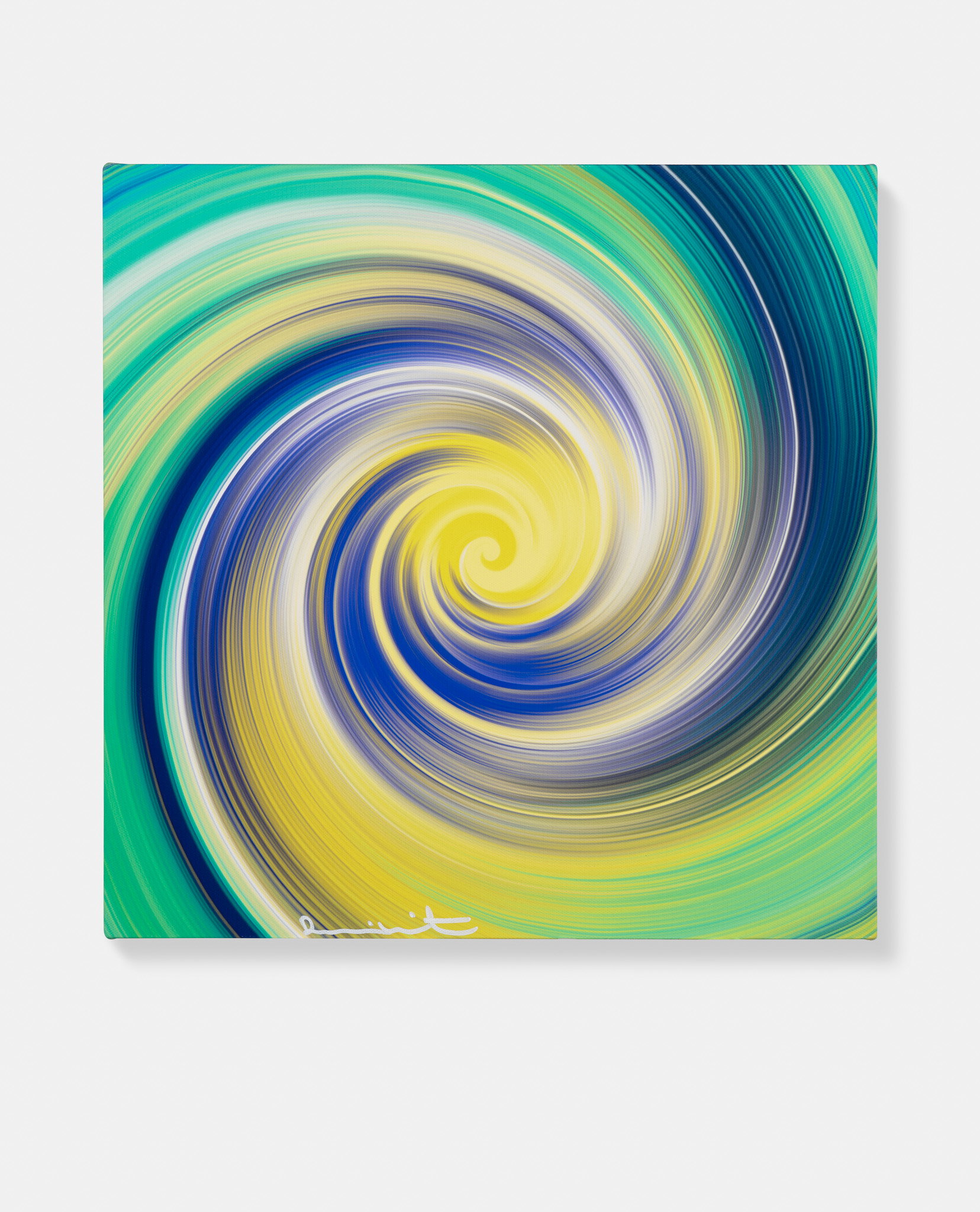 Beautiful, Completely Intact, Singularly Brilliant, Unvaulted, Solid And Circular Whirlwind Painting image #1 main image