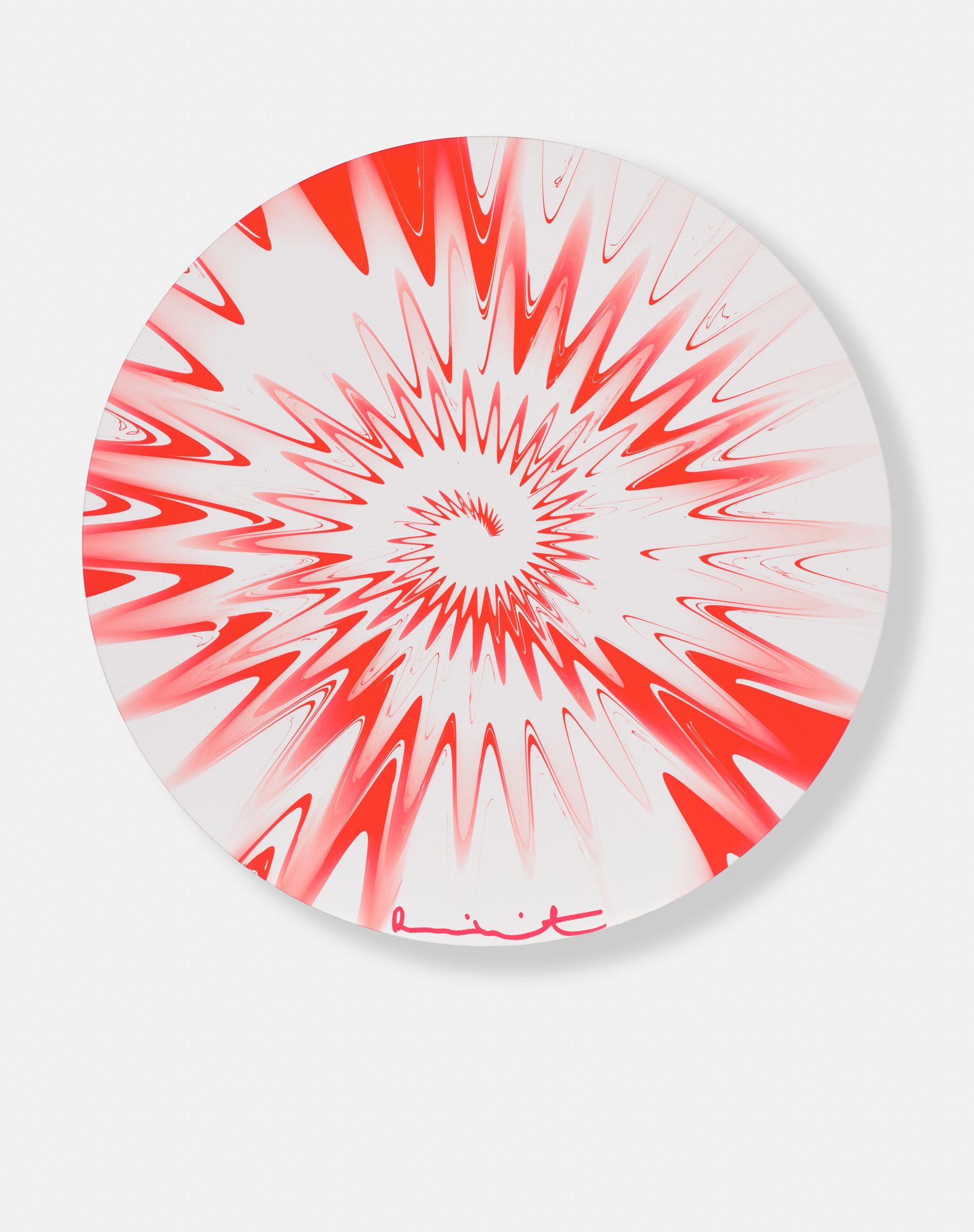 Beautiful, Delicately Placed, Even Less Than Before, Singularly Delightful Implosion Painting image #1 main image