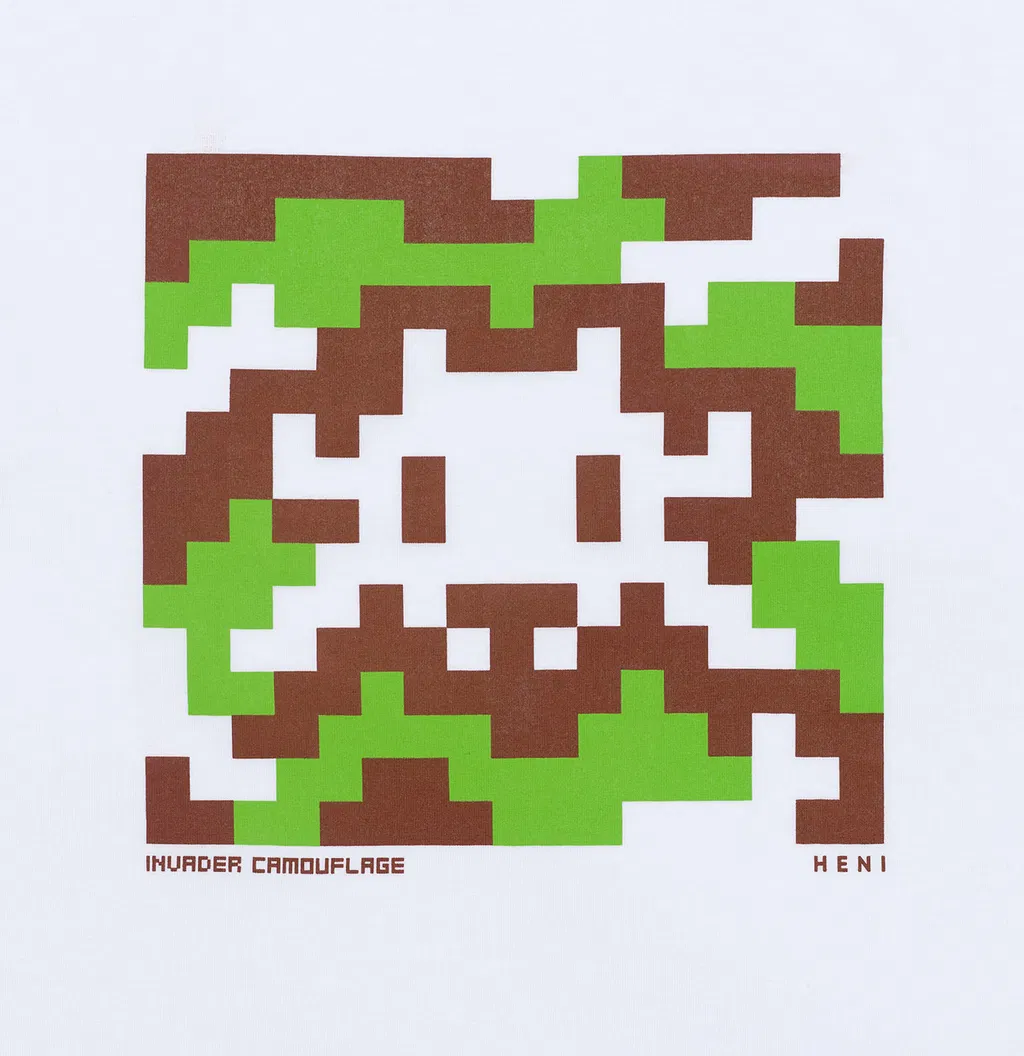 Invader Camo T-shirt 4 image #2