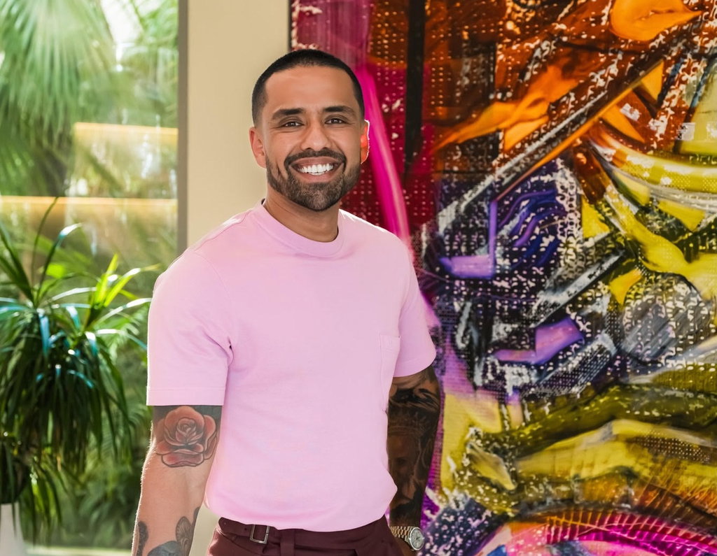 Neel Khokhani, who began collecting seven years ago, chooses pieces that have a personal resonance and does not rely on an art advisor 