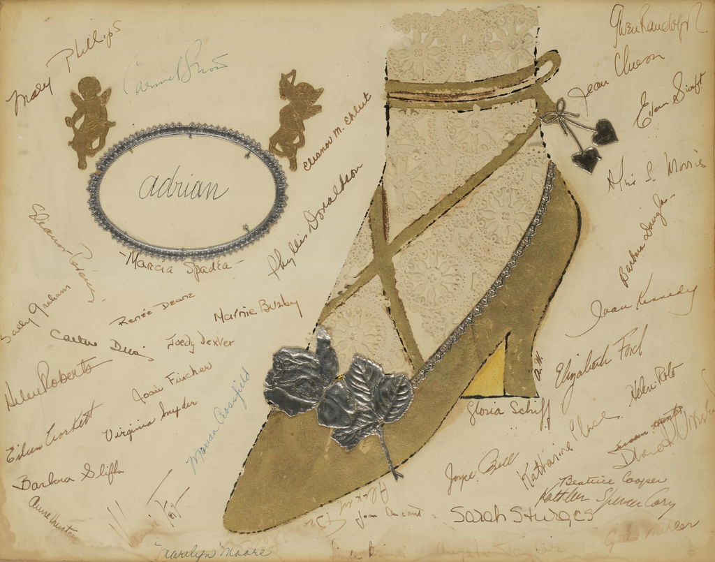 Sans titre (Carte de vœux de mariage pour Adrian Allen). Image courtesy of Christie's