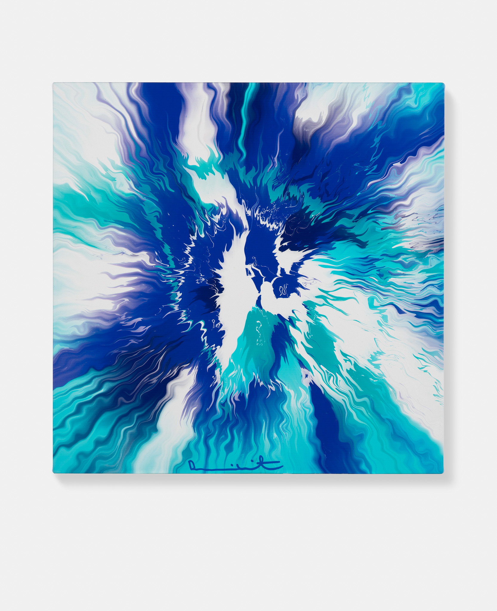 Beautiful, Indefinitely Important Bursting River Painting image #1 main image