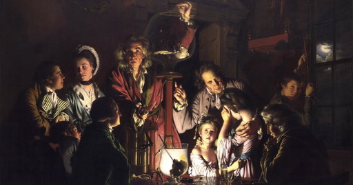 Clare Bucknell · At the National Gallery: Wright of Derby