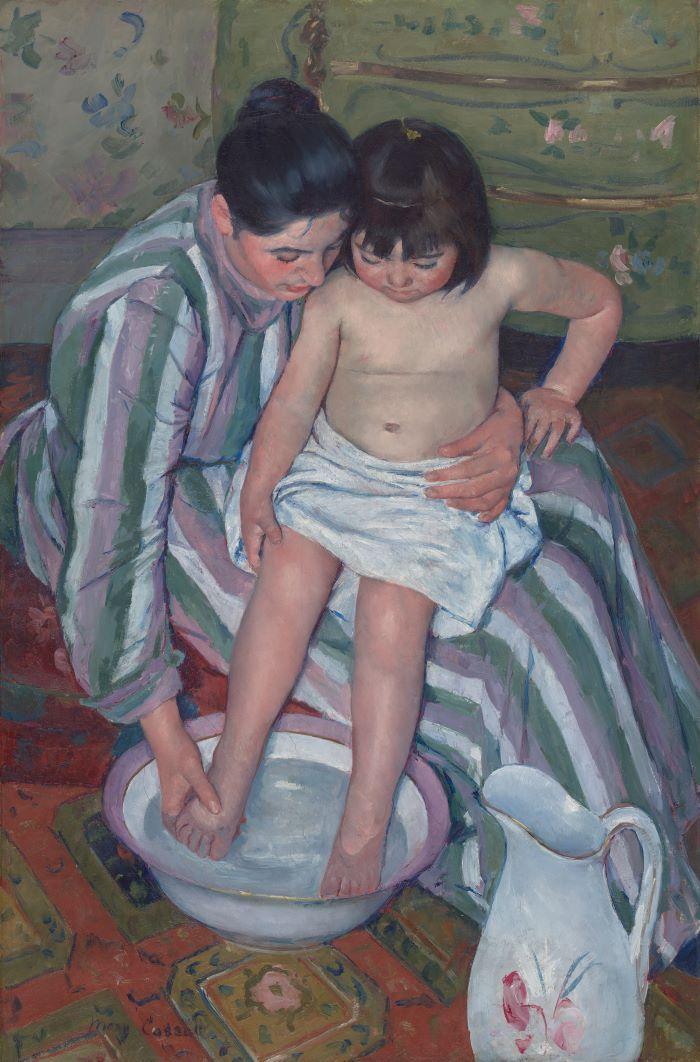 Mary Cassatt, The Child’s Bath, 1893. The Art Institute of Chicago.