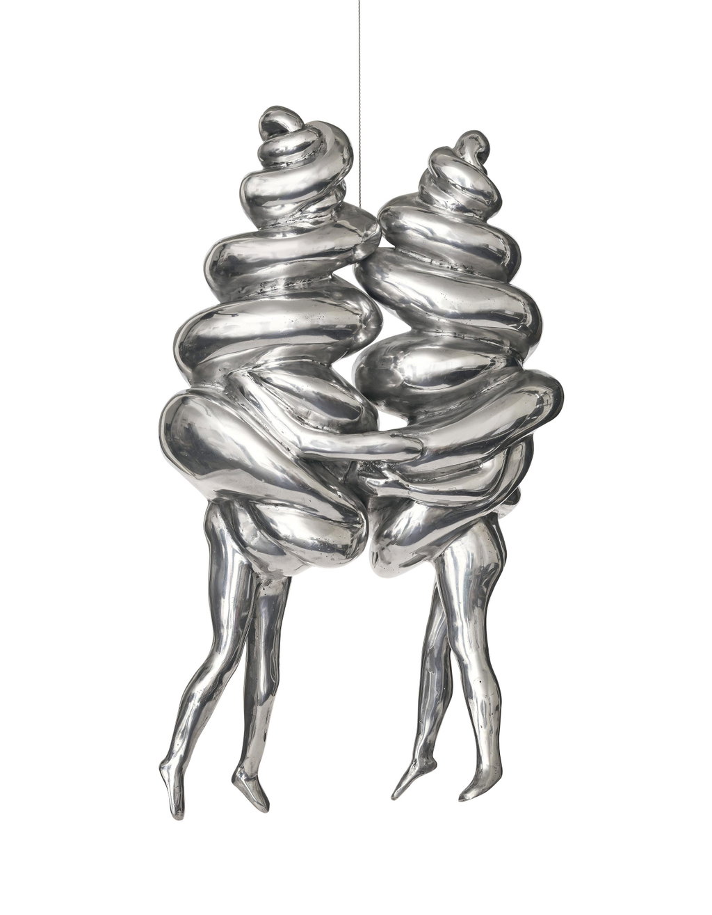 The Couple by Louise Bourgeois sold for $1.33m. Image courtesy of Christie's