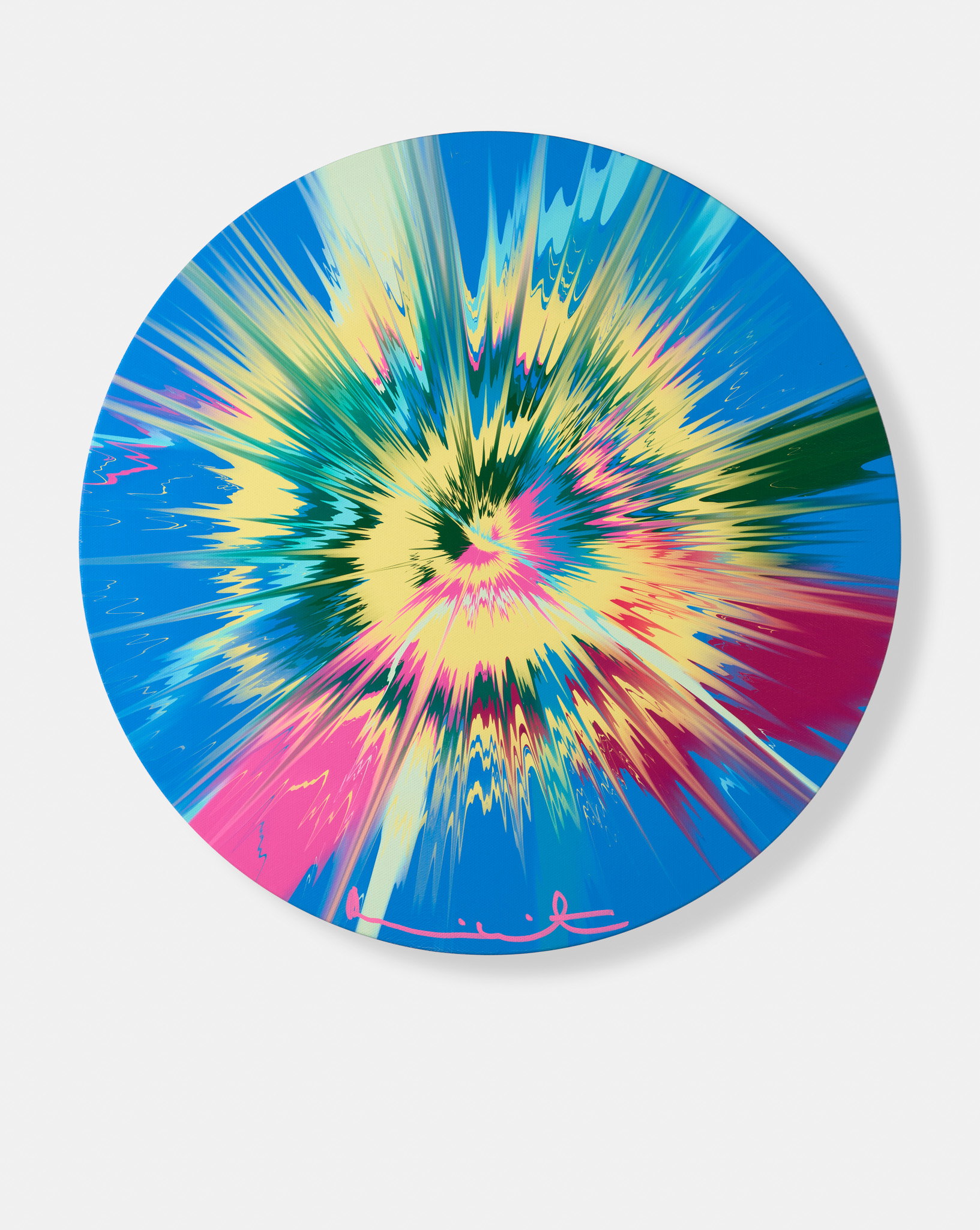 Beautiful, Long Happy, Somewhat Jolly-Flaming Vapor Painting image #1 main image