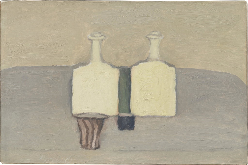 Natura morta by Giorgio Morandi sold for $1.86m. Image courtesy of Sotheby's