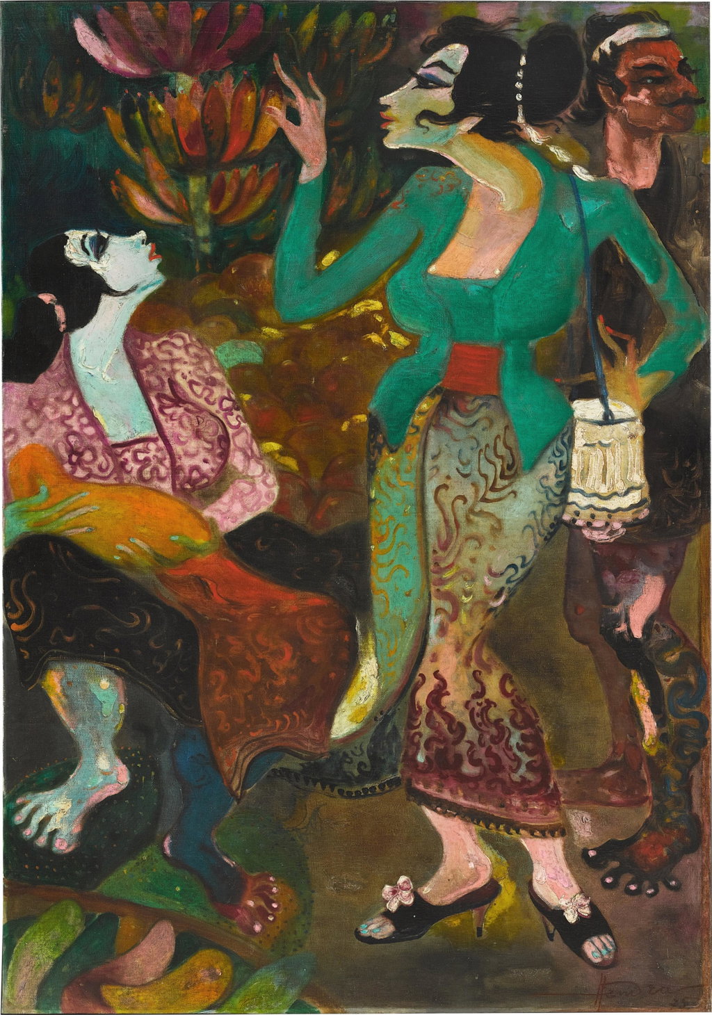 Penjual Pisang. Image courtesy of Sotheby's Hong Kong
