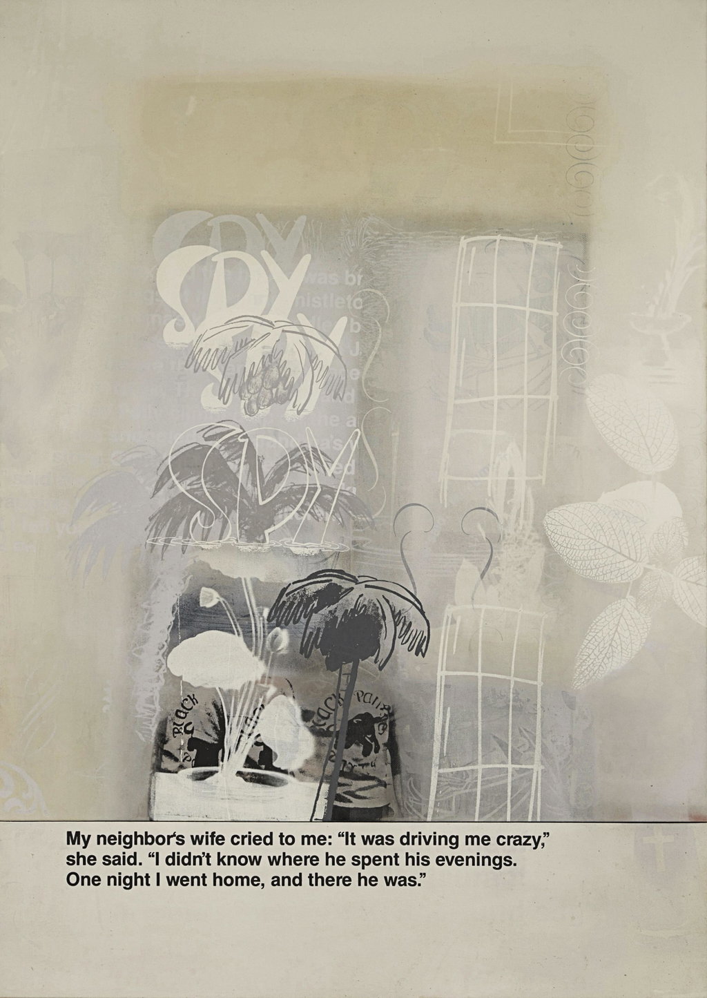 My Neighbor's Wife by Richard Prince sold for $243,200. Image courtesy of Sotheby's