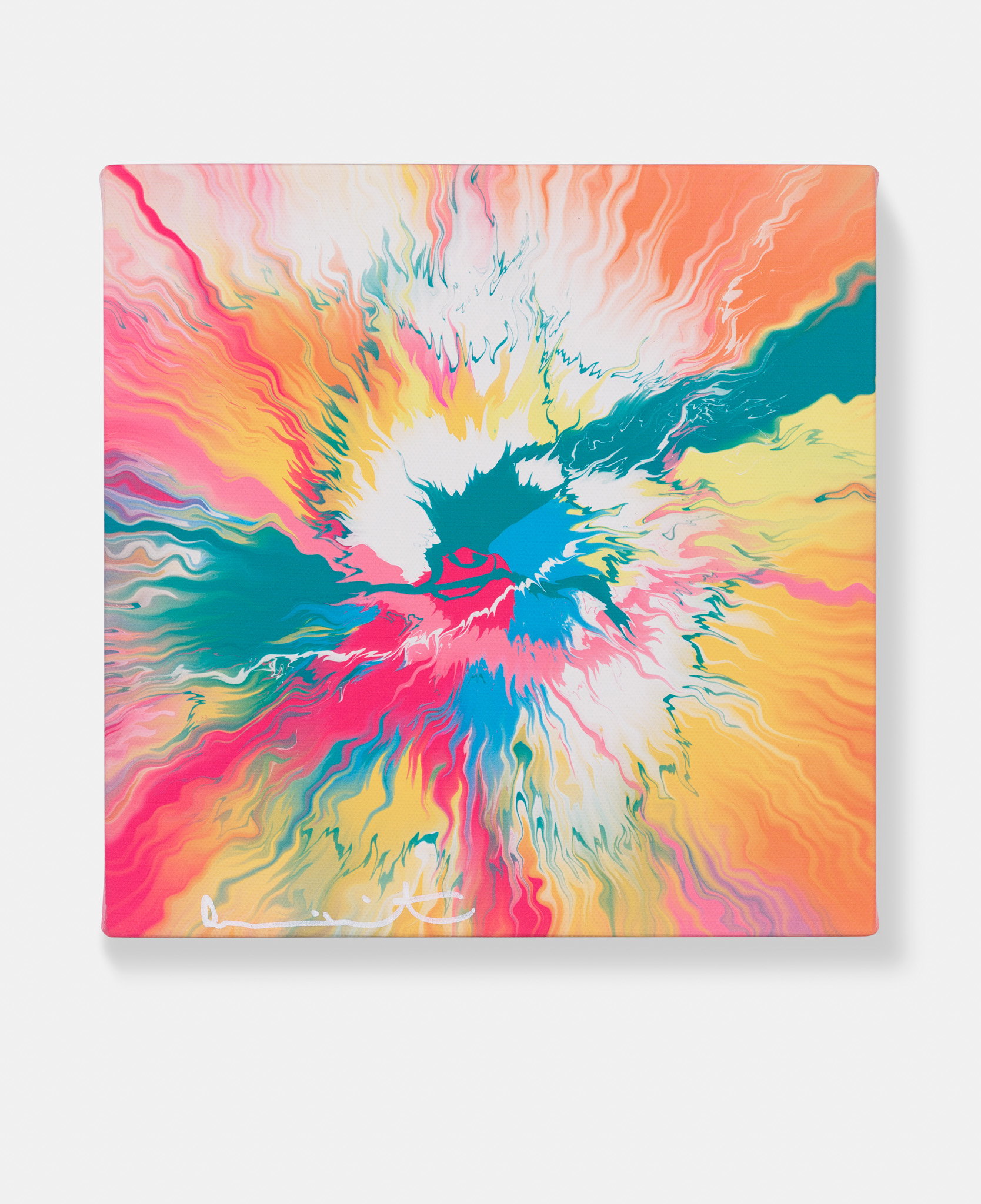 Beautiful, Wholly Brilliant, Self-Assured Bursting River Painting image #1 main image