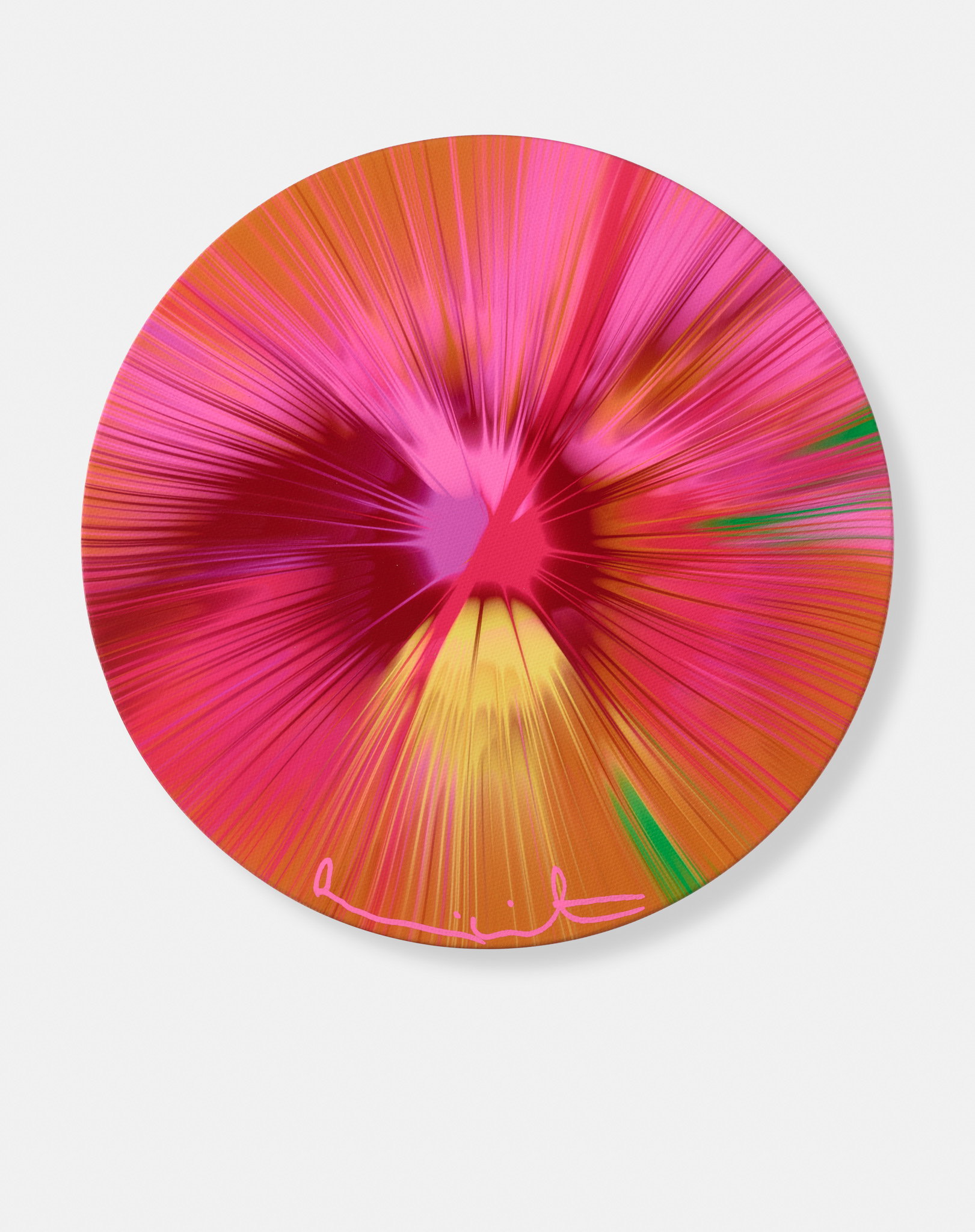 Beautiful, Distrustful, Quite Too Easy, Very Tolerable, Yet Undecisive, Free And Lofty Tourbillon Painting image #1 main image