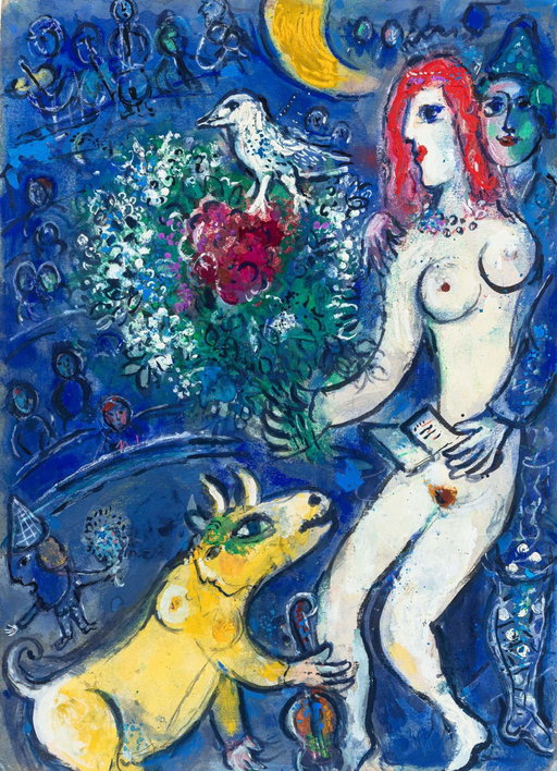 Marc Chagall Work Sells for 91% Above Estimate at Auction