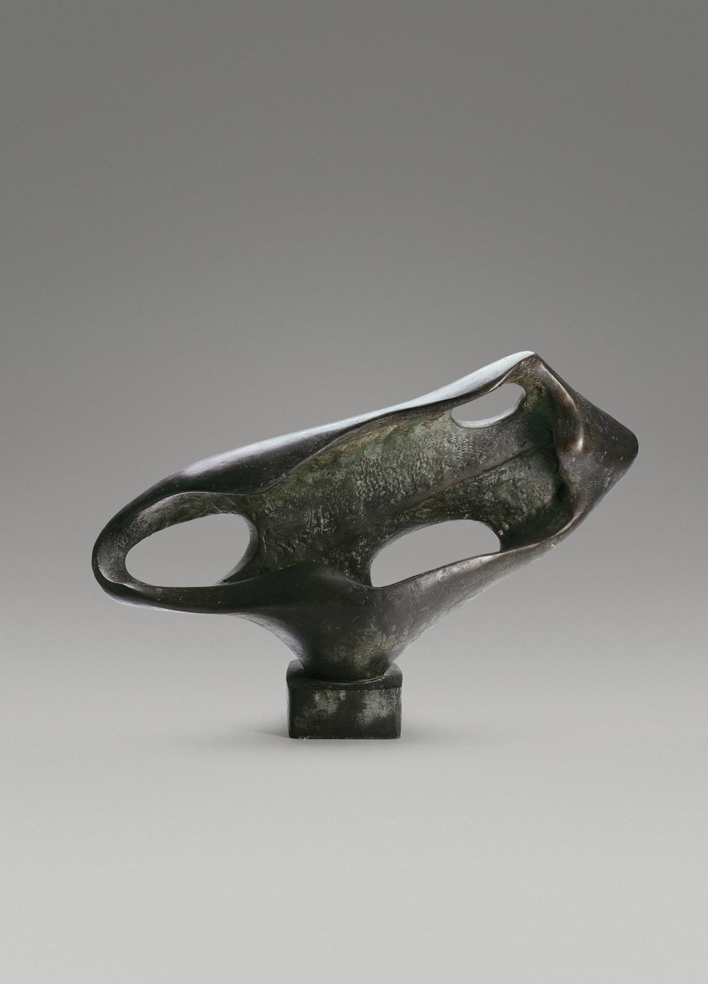 Sea Form (Porthmeor) by Barbara Hepworth estimated at $1.58m (low) to $2.38m (high). Image courtesy of Christie's