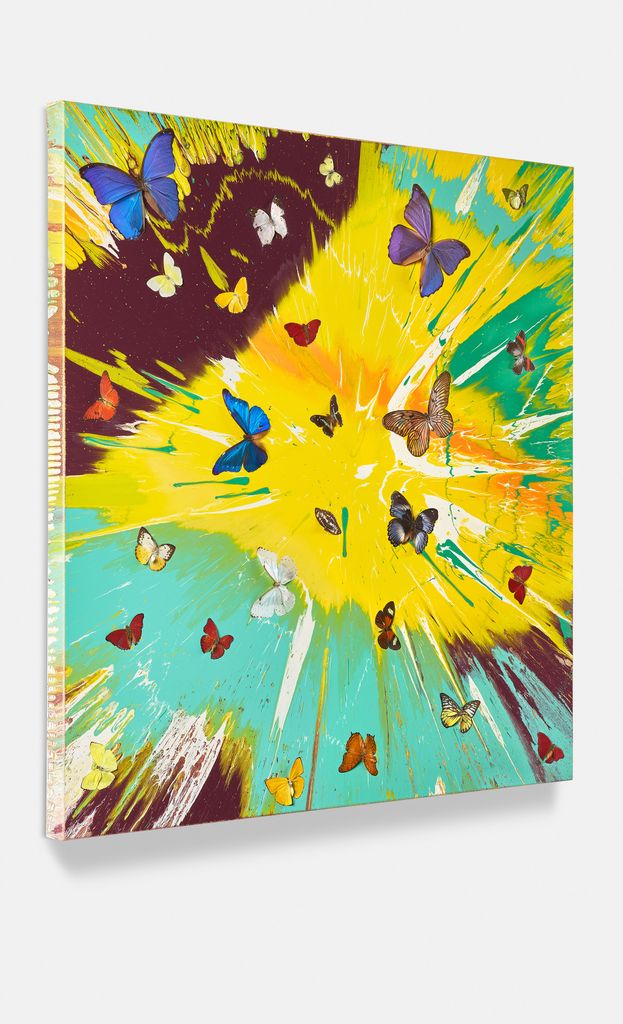 Beautiful New Dawn Painting (with Butterflies) 2