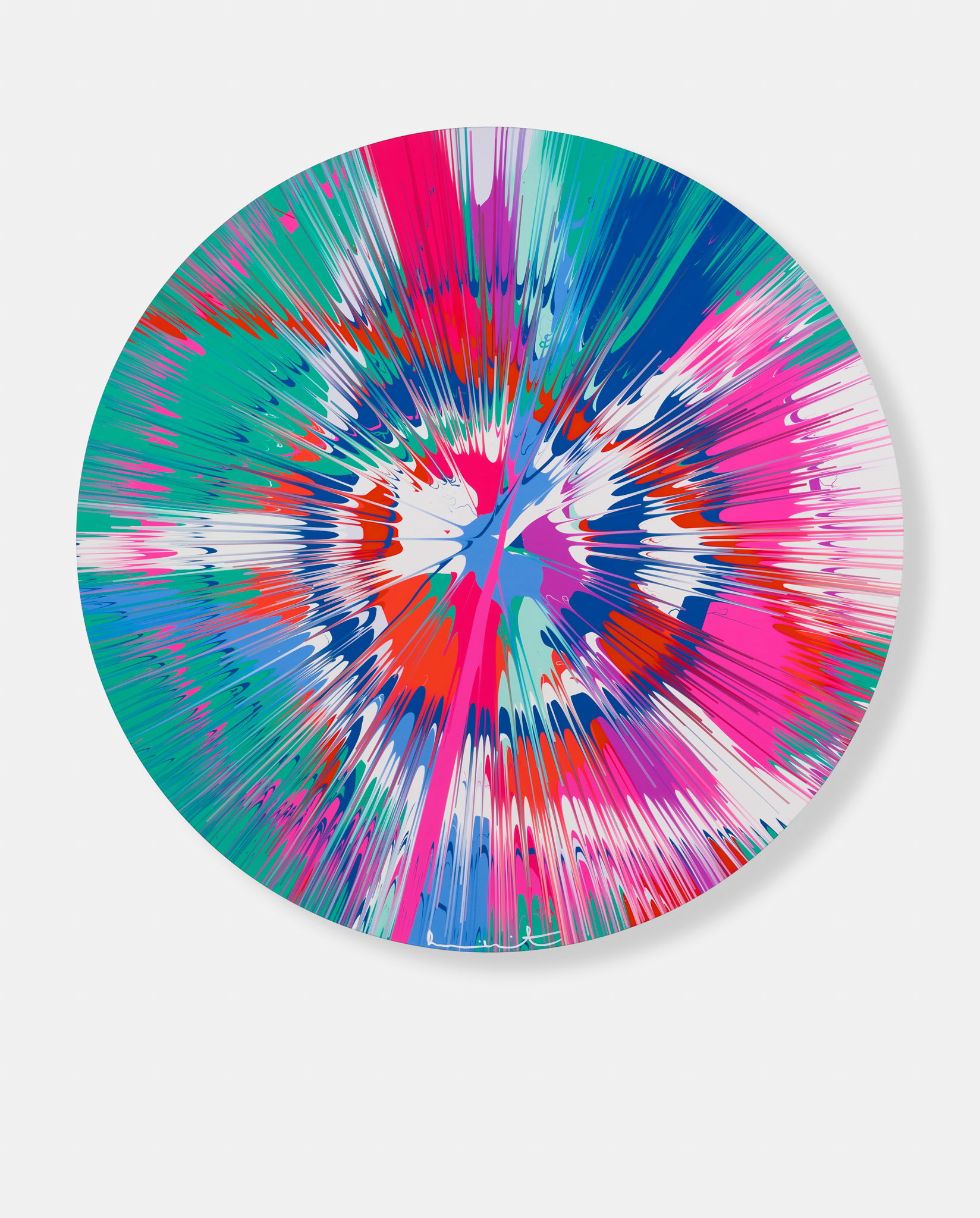 Beautiful, Intricate Incongruous-Looking Tourbillon Painting image #1 main image