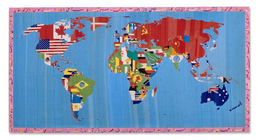 Alighiero e Boetti Work Sells for 44% Above Estimate at Auction