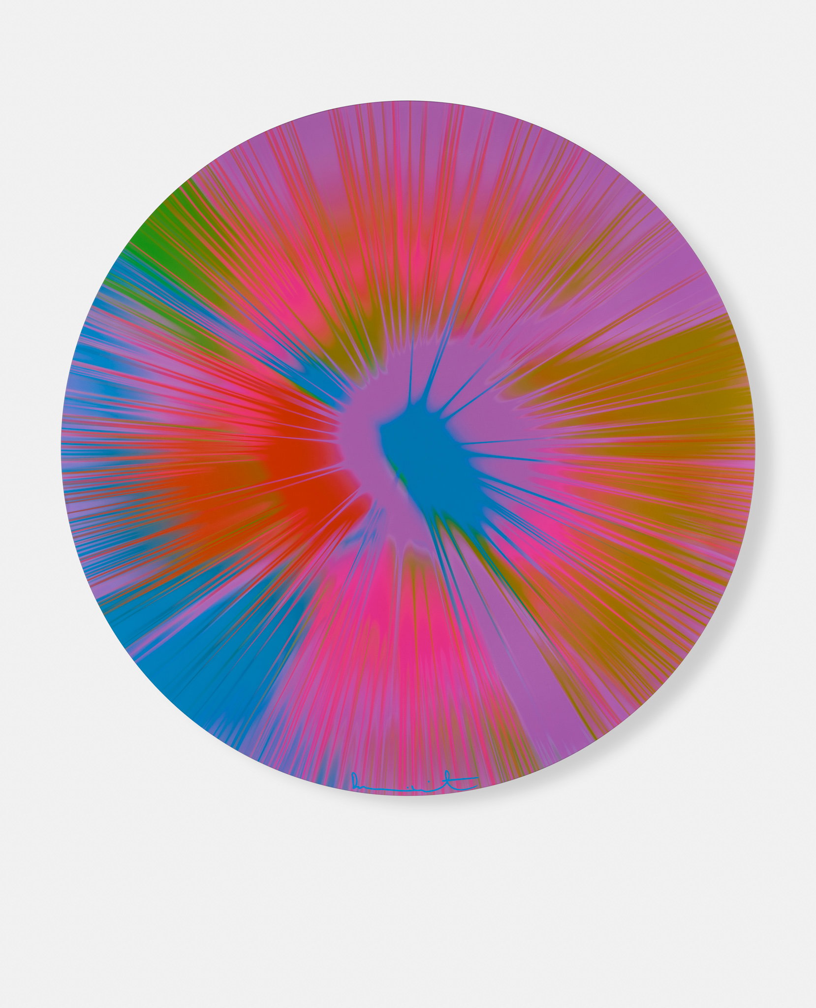 Beautiful, Perfectly Sane, Serene And Joyous Tourbillon Painting image #1 main image
