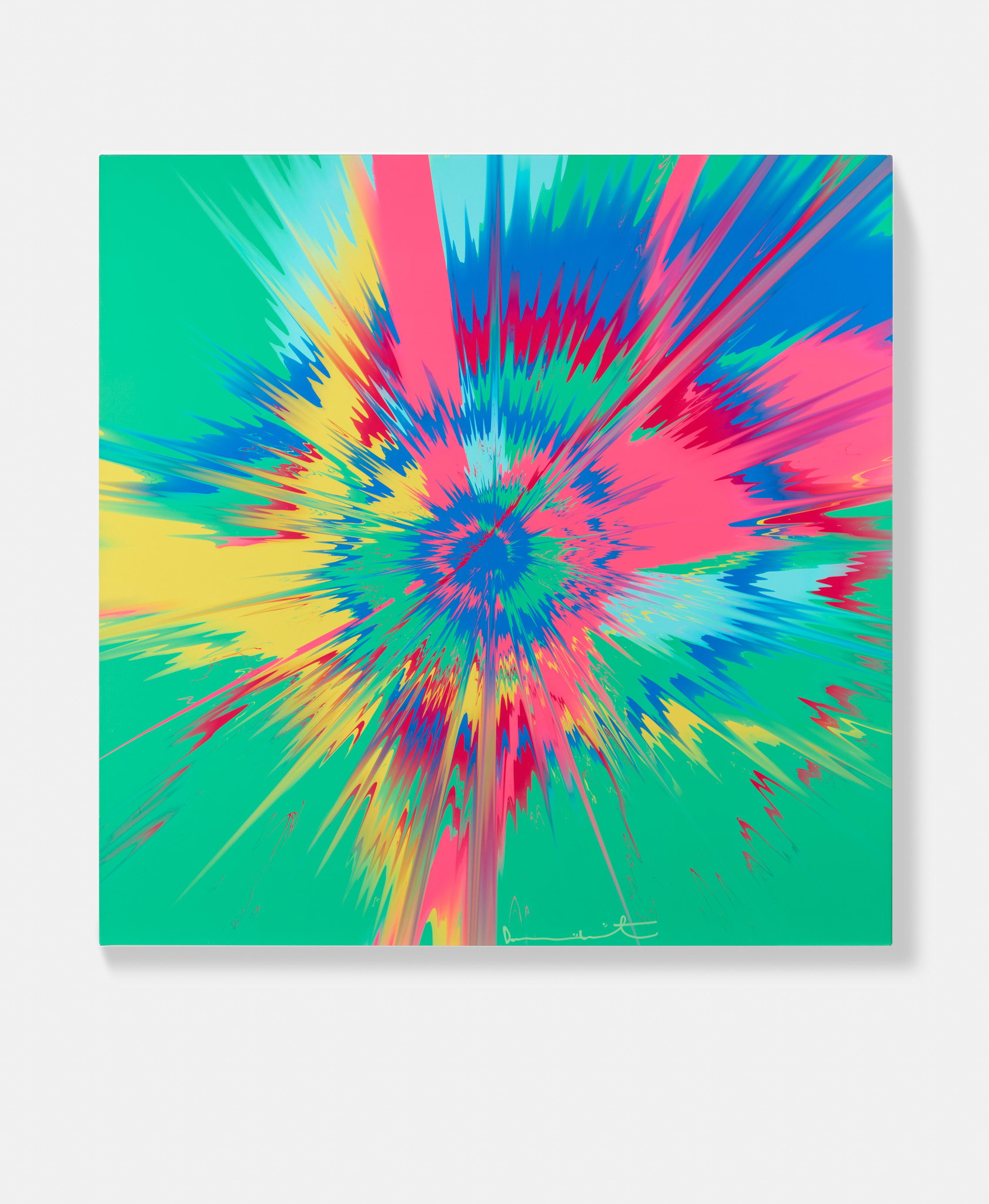 Beautiful, Whimpering, Ever Affectionate, Full And Fervent Vapor Painting image #1 main image