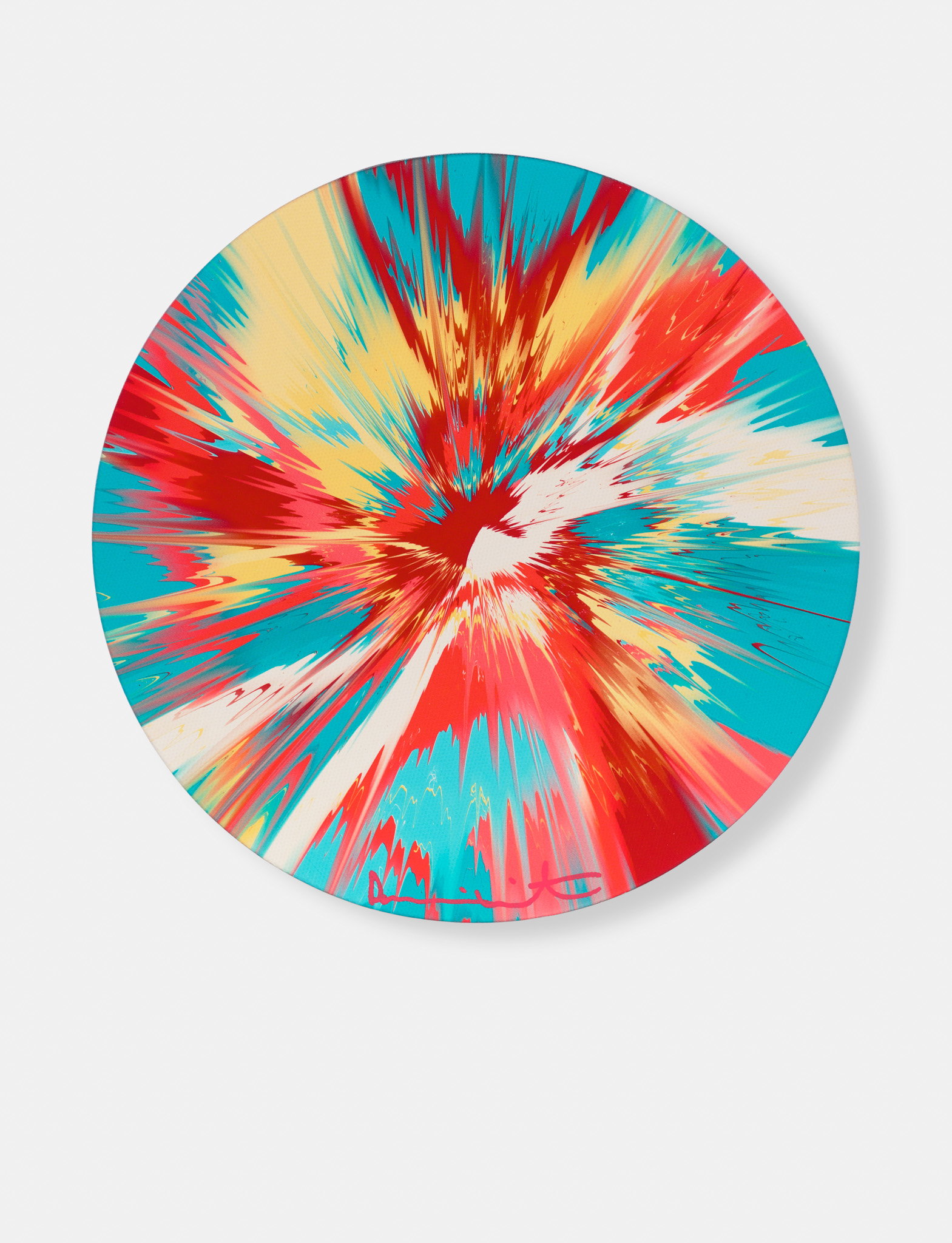Beautiful, Once Joyous, Heart Unruffled Vapor Painting image #1 main image