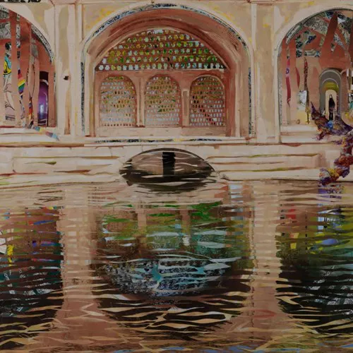 solo show - Parinaz Eleish - Stories in Thousand Pieces