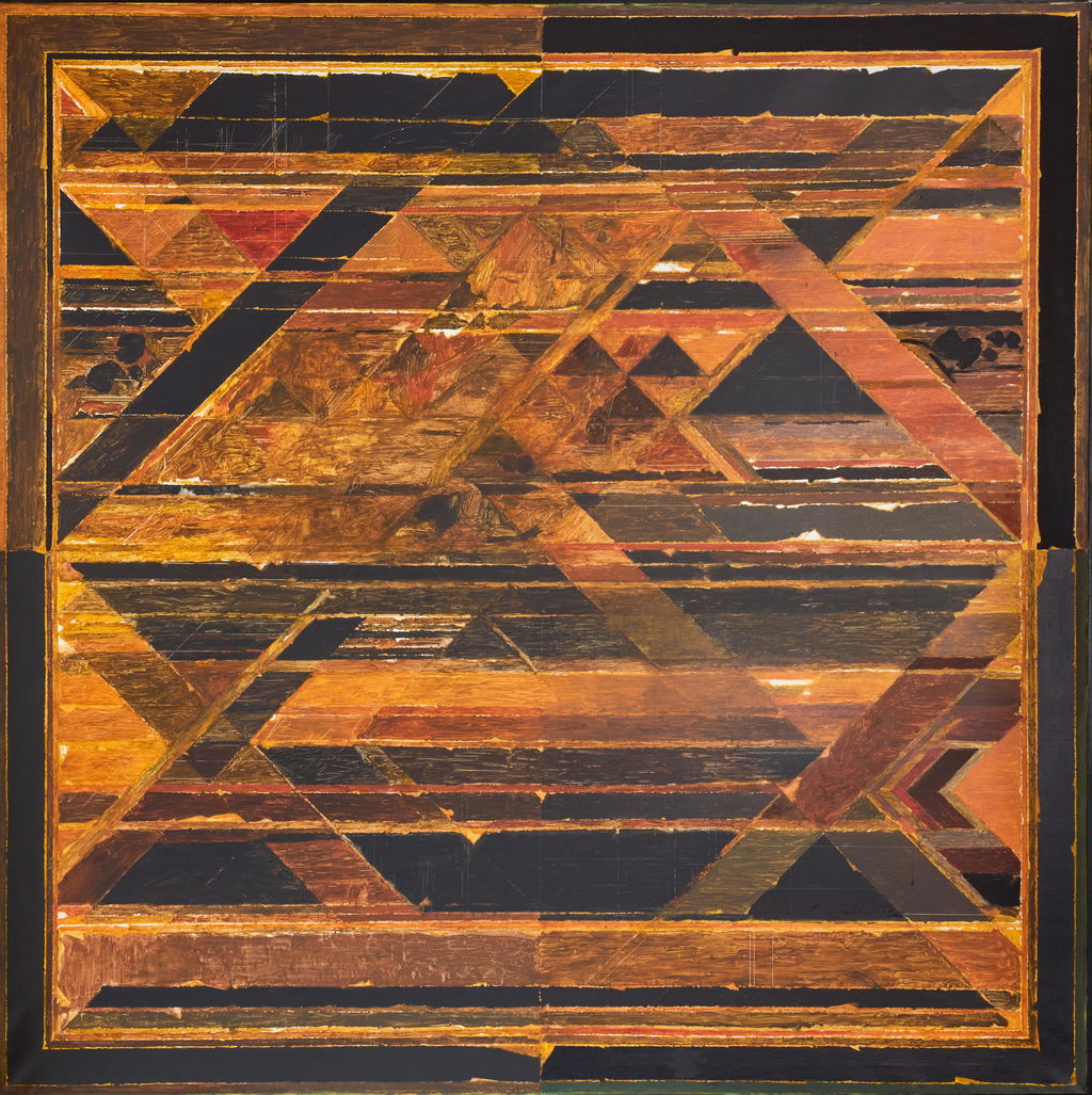 La Terre by Sayed Haider Raza sold for $4.22m.
Image courtesy of Bonhams