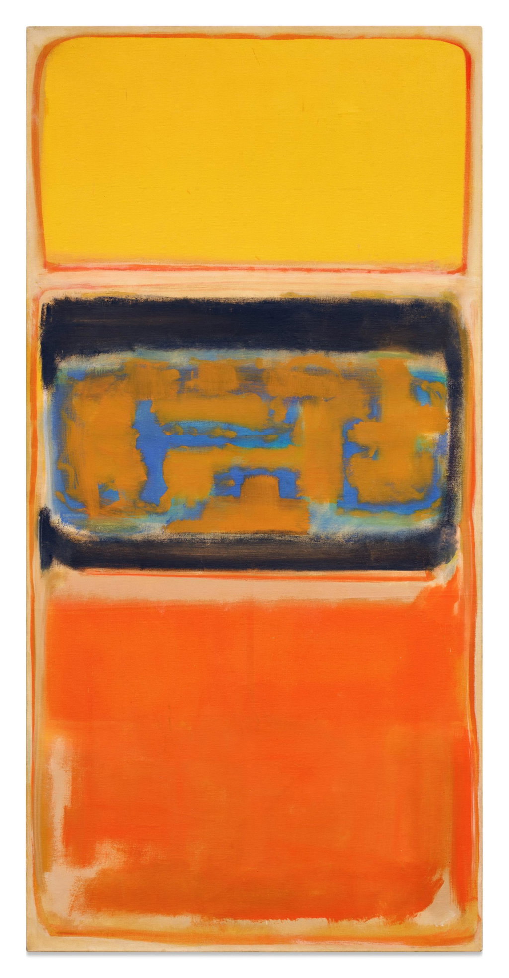 No. 1 by Mark Rothko sold for $20.8m. Image courtesy of Sotheby's