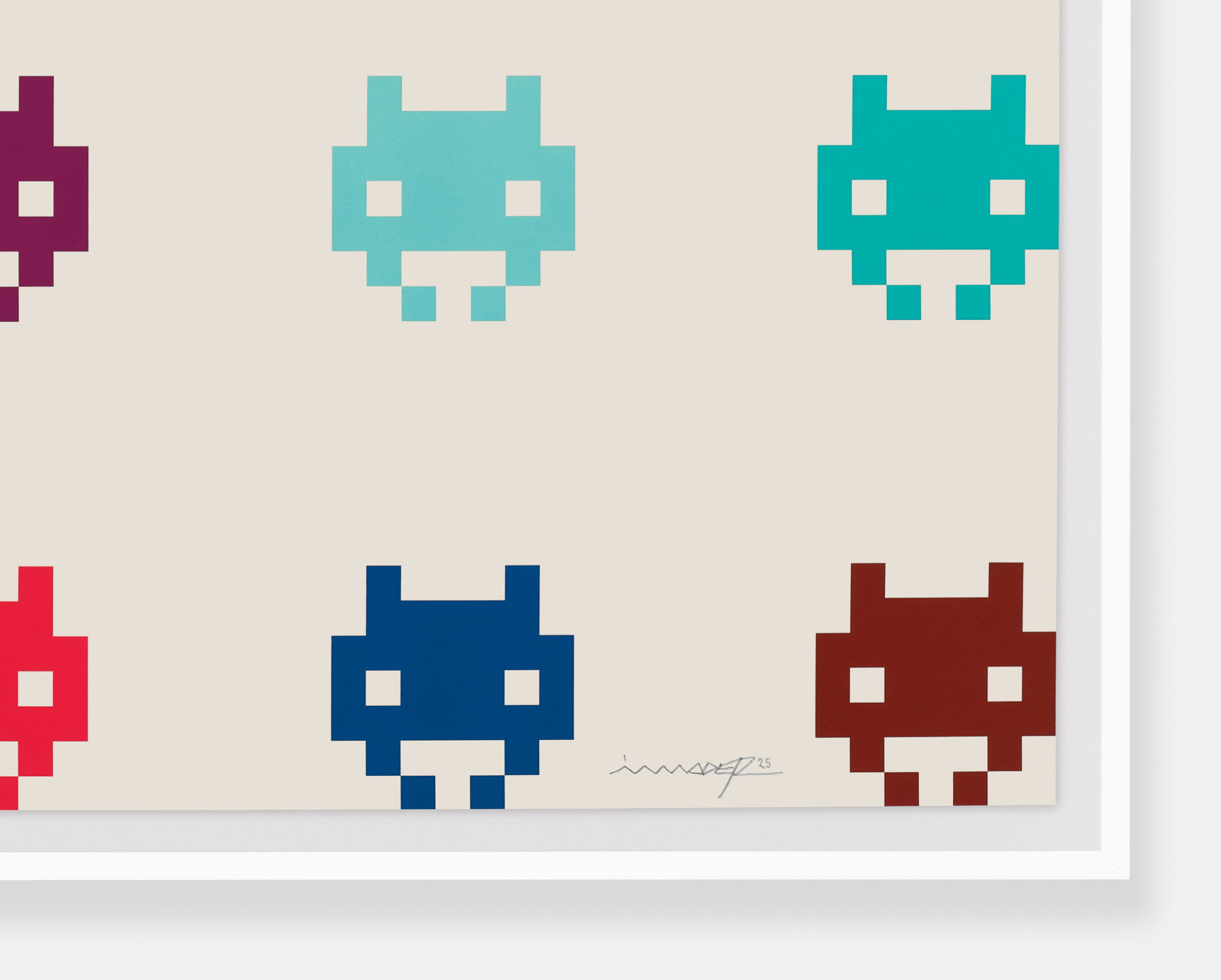 InvadHirst by Damien Hirst & Invader | HENI Editions