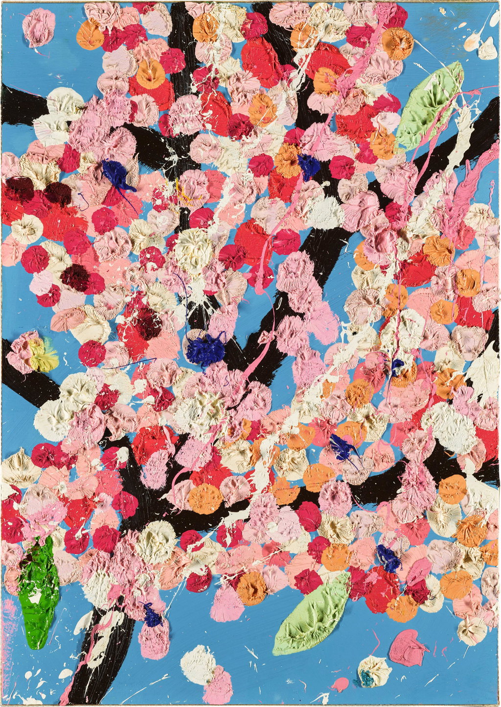 Tempting Blossom  by Damien Hirst sold for $70,400.
Image courtesy of Sotheby's, Online