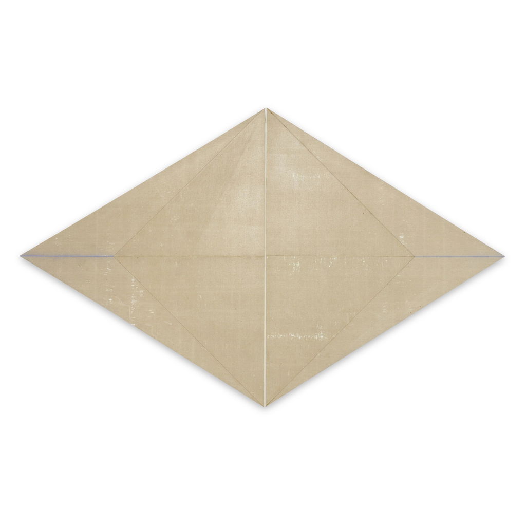 Golden Section Painting: Parallelogram and Diamond. Image courtesy of Sotheby's