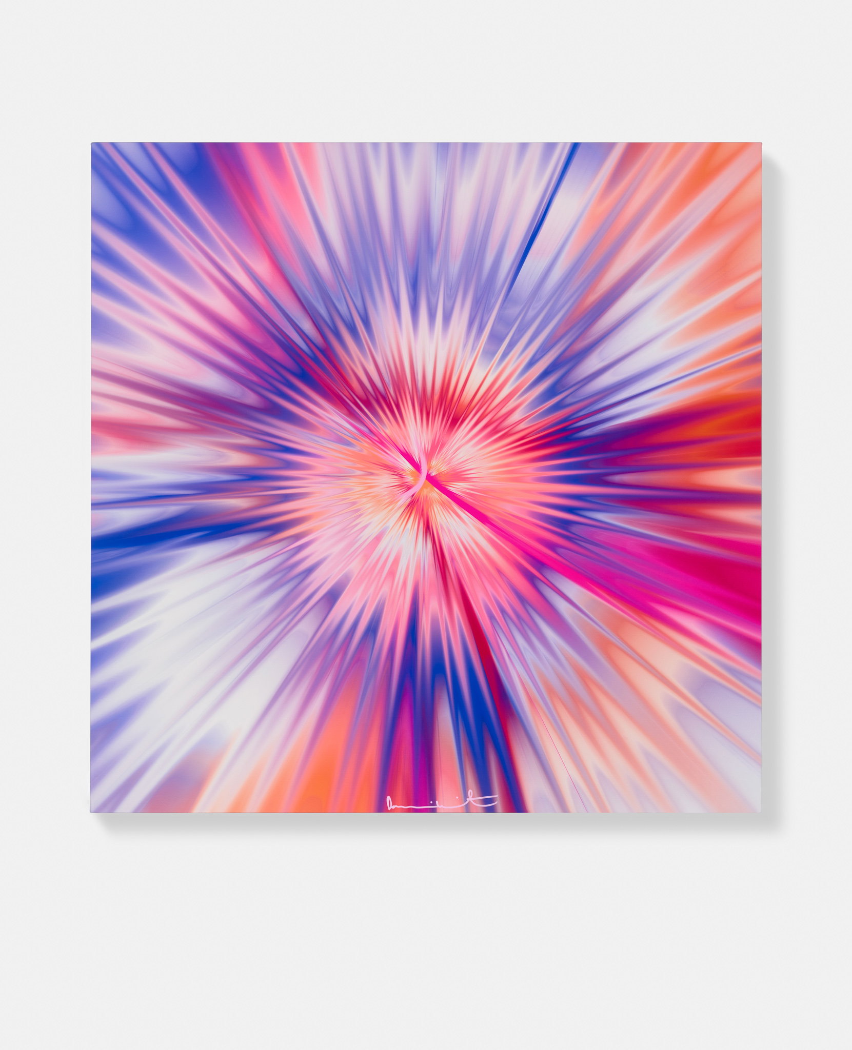 Beautiful, Pure Instinctive, Ever Active, Intelligent And Strong Explosion Painting image #1 main image