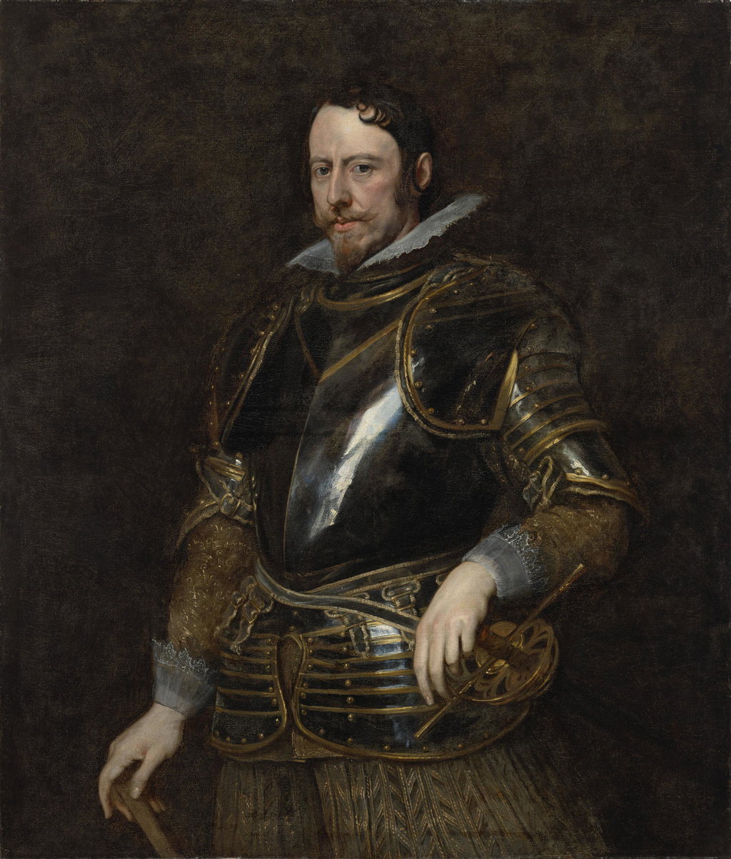 Portrait of a Genoese officer, three-quarter length, in armor. Image courtesy of Christie's