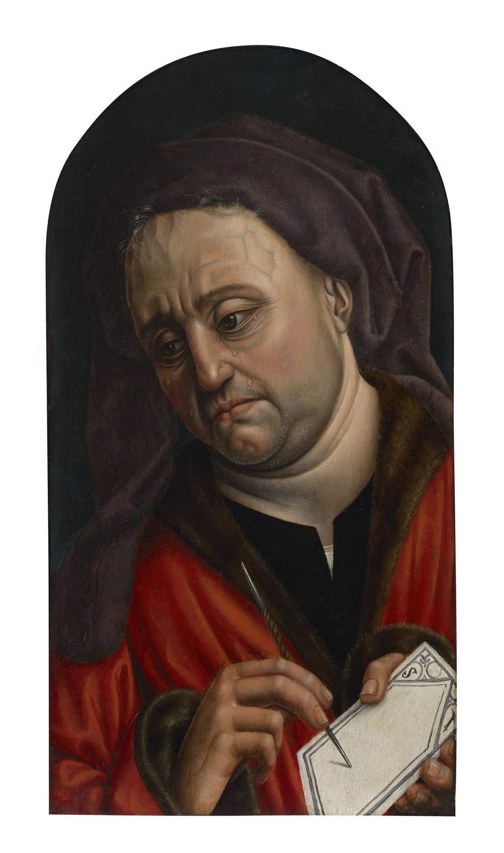 Saint Luke drawing the Virgin and Child. Image courtesy of Christie's