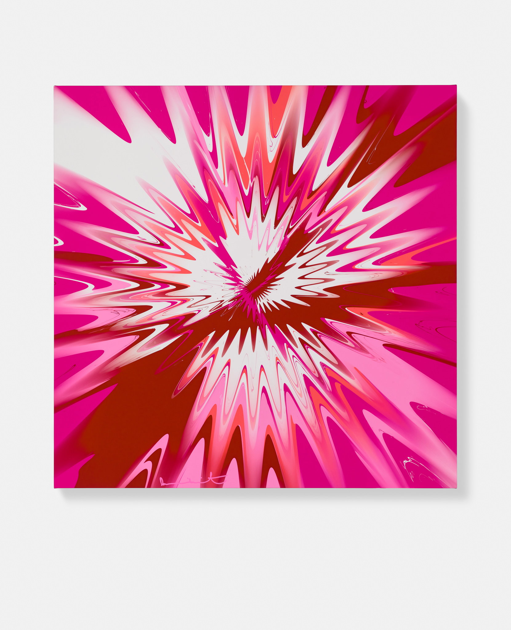 Beautiful, Beneath Clear And Moonlit Implosion Painting image #1 main image