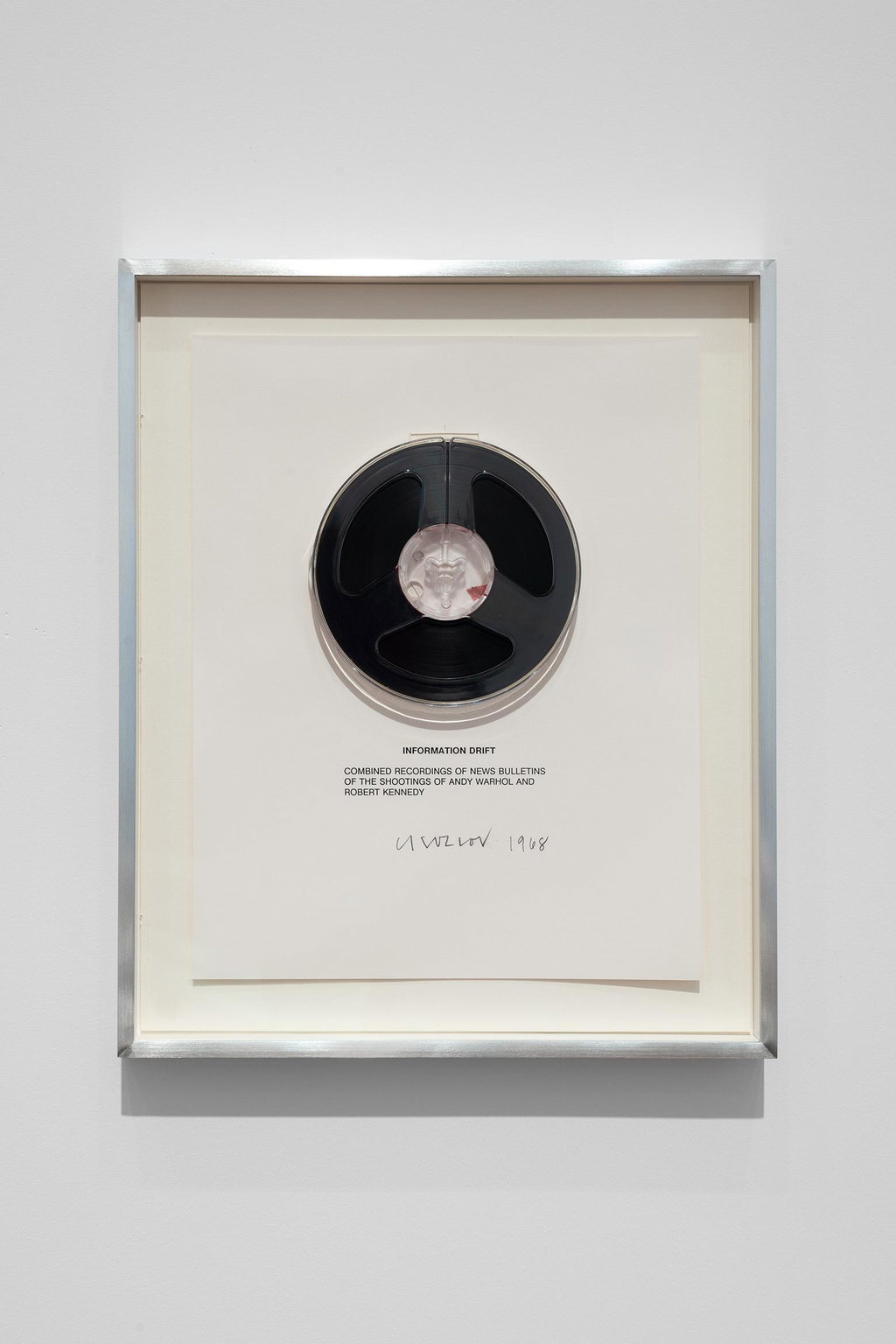 Christine Kozlov Information Drift, 1968 © Christine Kozlov Estate Photo: Carter Seddon